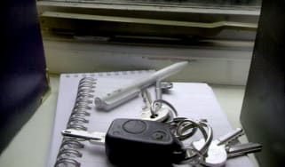 Car key theft