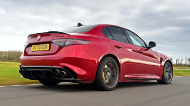 Alfa Romeo Giulia Quadrifoglio - rear