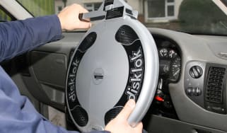 Steering wheel locks - header