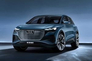 Audi Q4 e-tron concept - front static