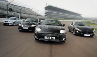 XFR vs M5 & XKR vs GranTurismo