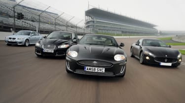 XFR vs M5 & XKR vs GranTurismo