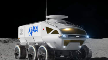 Toyota lunar vehicle - front 3/4