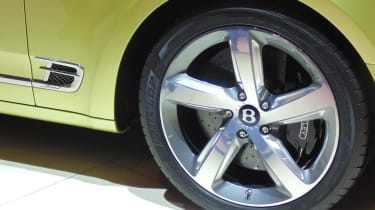 Bentley Mulsanne Speed - Geneva show wheel detail
