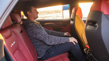 Lamborghini Urus S - Alastair Crooks in rear seat
