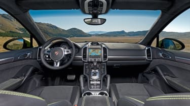 Porsche Cayenne GTS front interior