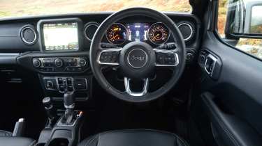 Used Jeep Wrangler Mk4 - dash
