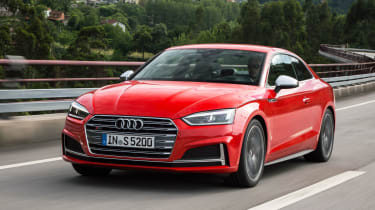 Audi S5 Coupe 2016 - front tracking