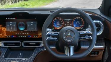 Mercedes GLC Electric - front interior 