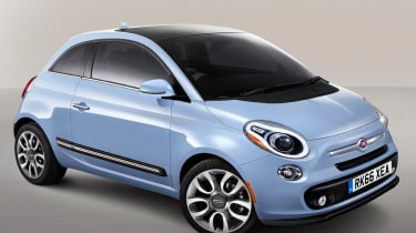 Fiat 500 2016 front