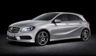 New Mercedes A-Class front three-quarters