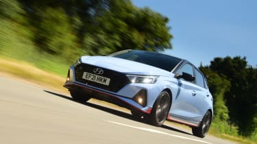 Hyundai i20 N - front tracking