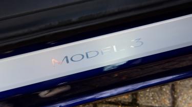 Used Tesla Model 3 long termer - sill