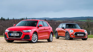 Audi A1 vs MINI - header