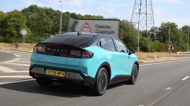 Nissan Leaf - rear tracking