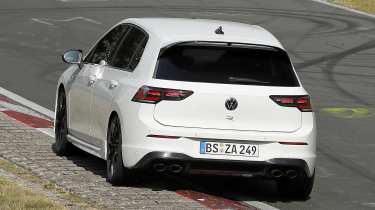 VW Golf R spy shot - rear end