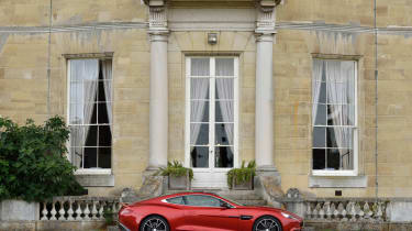 Aston Martin Vanquish profile