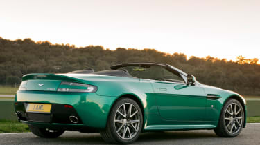 Aston Martin V8 Vantage S roadster convertible rear