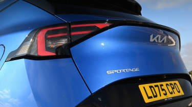 Kia Sportage UK - rear seats