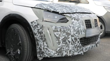 New Peugeot 208 facelift - grill close up 