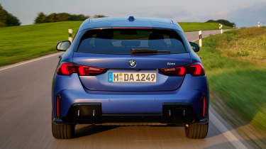 BMW 1 Series 2024 facelift - full rear