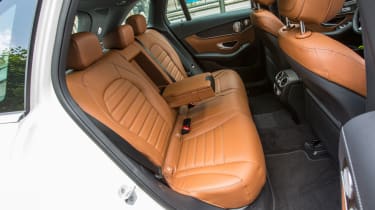 Mercedes GLC 350e - rear seats