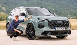 Alastair Crooks with the Audi Q7 
