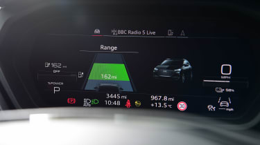 Audi Q4 e-tron long termer - first report instruments