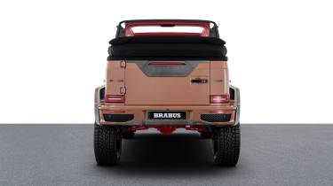New Brabus XL 800 Cabrio studio -  rear end