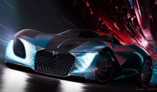 DS X E-Tense concept - front