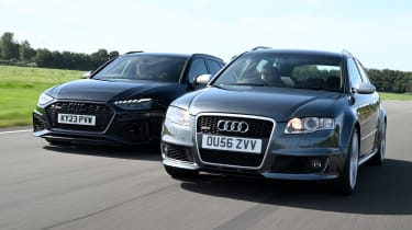 Audi RS Avant megatest - tracking