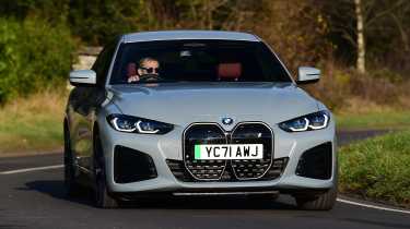 Used BMW i4 - front cornering