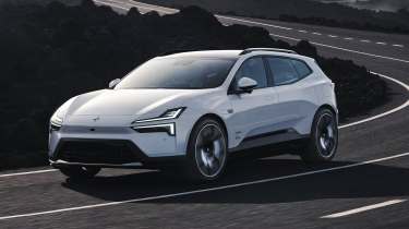 Polestar 4 - front tracking