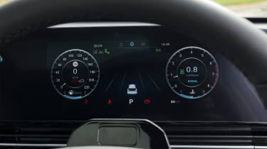 2024 Omoda 5 prototype - digital dashboard 