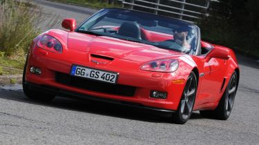 Corvette Grand Sport front cornering