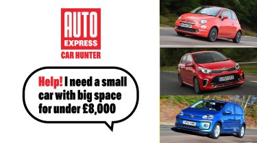 Car Hunter &#039;small car with big space&#039; - header image