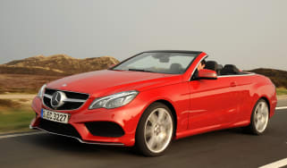 Mercedes E-Class Cabriolet front tracking