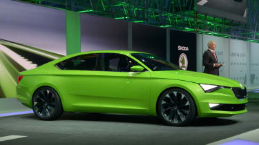 Skoda VisionC concept Geneva VW preview