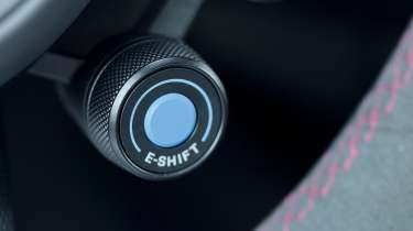 Porsche Taycan Turbo S Sport Turismo with E-Shift - E-Shift toggle switch