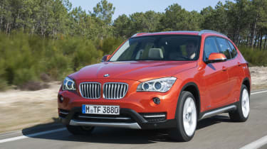 BMW X1 facelift front tracking