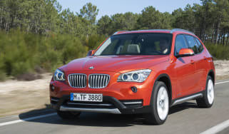 BMW X1 facelift front tracking