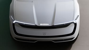 Skoda Vision O - front detail