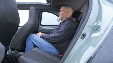 Toyota Aygo X - rear seats