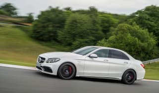 Mercedes-AMG C63 S action