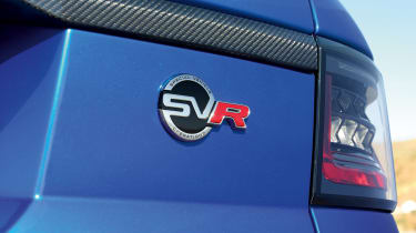 Range Rover Sport SVR - SVR badge