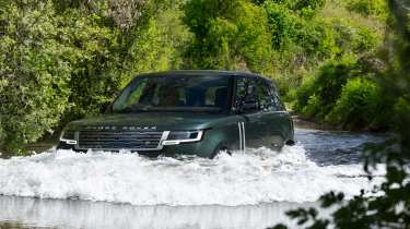Range Rover Electric wading