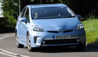 Toyota Prius Plug-in front action