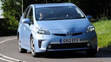 Toyota Prius Plug-in front action
