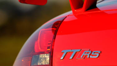Audi TT RS Plus badge