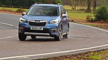 Subaru Forester 2020 in-depth review - front cornering 